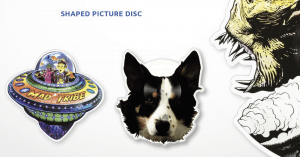 shaped picture disc